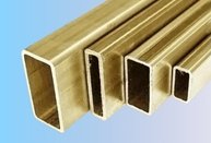 Brass Rectangular Seamless Tube
