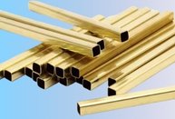 CW 508l Seamless Square Brass Tube
