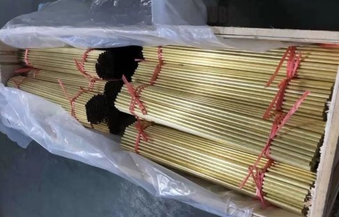 Brass Tube Packaging