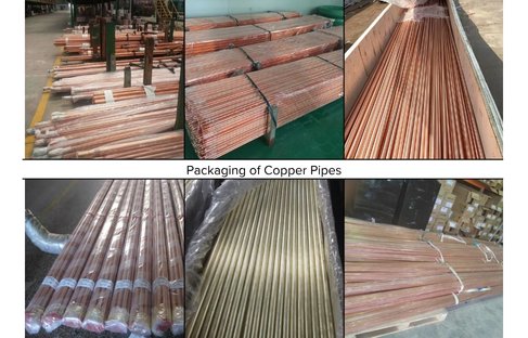Packaging of Copper C10200 Pipe