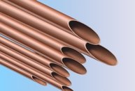 LWC Copper Grooved Tube