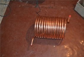 Copper Level Wound Copper Coil for Heat Exchangers
